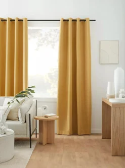 Ochre Dion Blackout Curtain