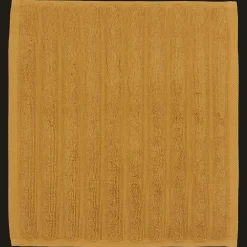 Ochre Ribbed Washcloth