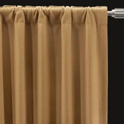 Ochre Taha Rod Pocket Back Tab Blackout Curtain