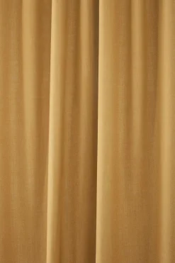 Ochre Taha Rod Pocket Back Tab Blackout Curtain