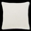 Off White Doodle Boucle Decorative Throw Pillow