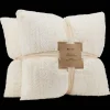 Off White Set of 2 Ellyn Decorative Pillow