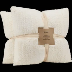 Off White Set of 2 Ellyn Decorative Pillow