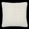 Off White Sheep Faux Fur Throw Pillow