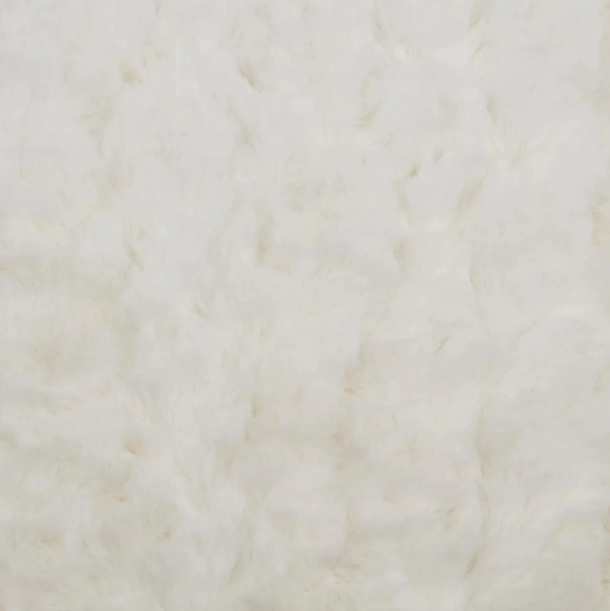 Off White Sheep Faux Fur Throw Pillow