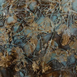 Oil Painted Embellished Tree Canvas