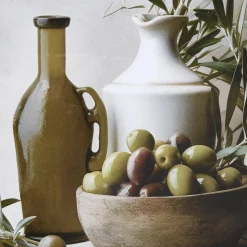 Olives and Vases Framed Art