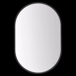 Oval Framed Mirror