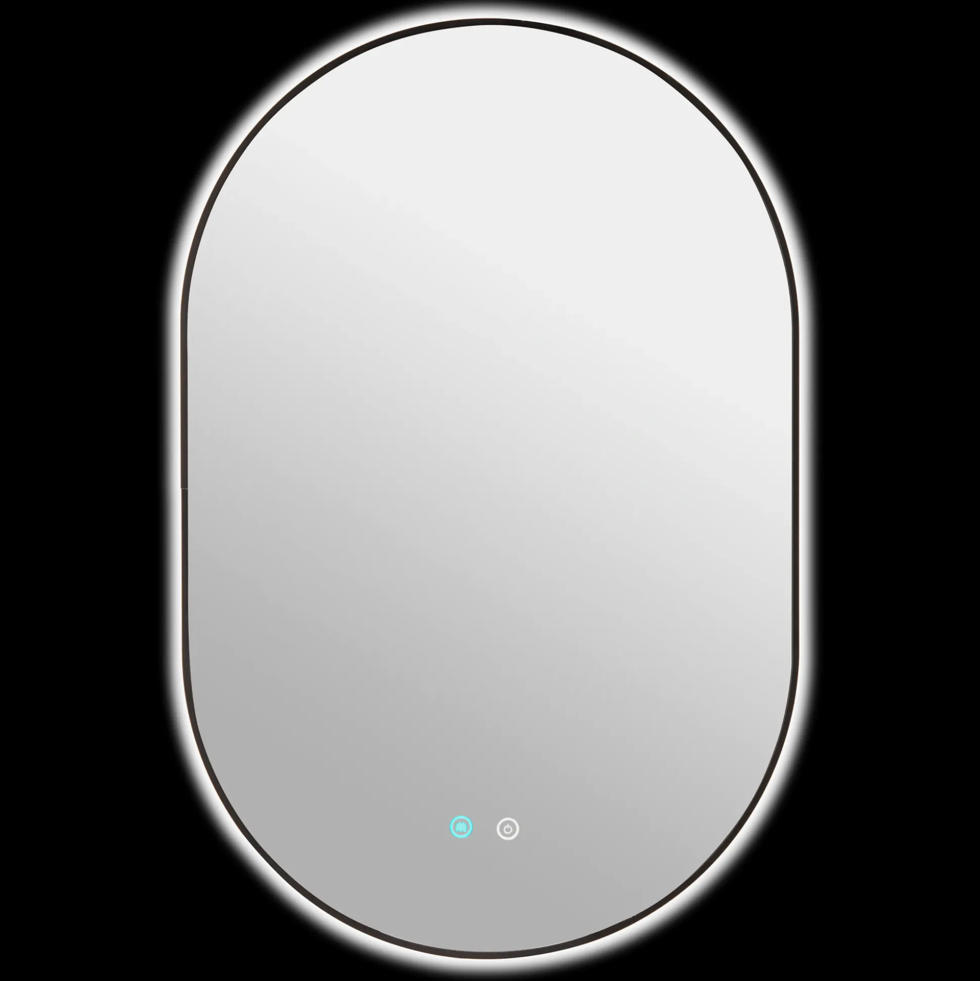 Oval LED Light Up Mirror