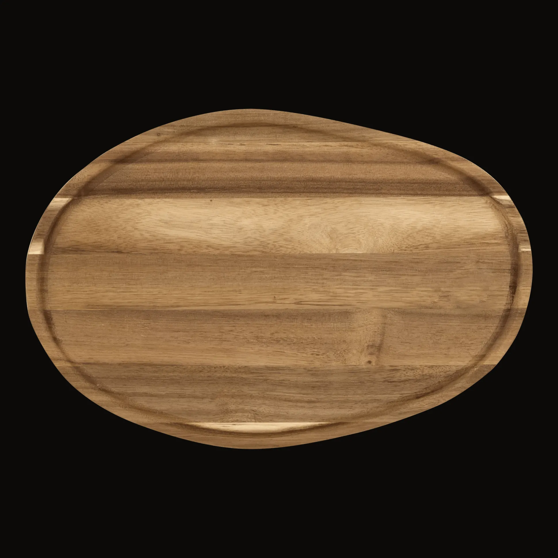 Oval Wood Tray