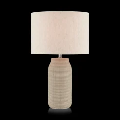 Patterned Ceramic Table Lamp