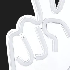 Peace Sign Neon Light Wall Decor