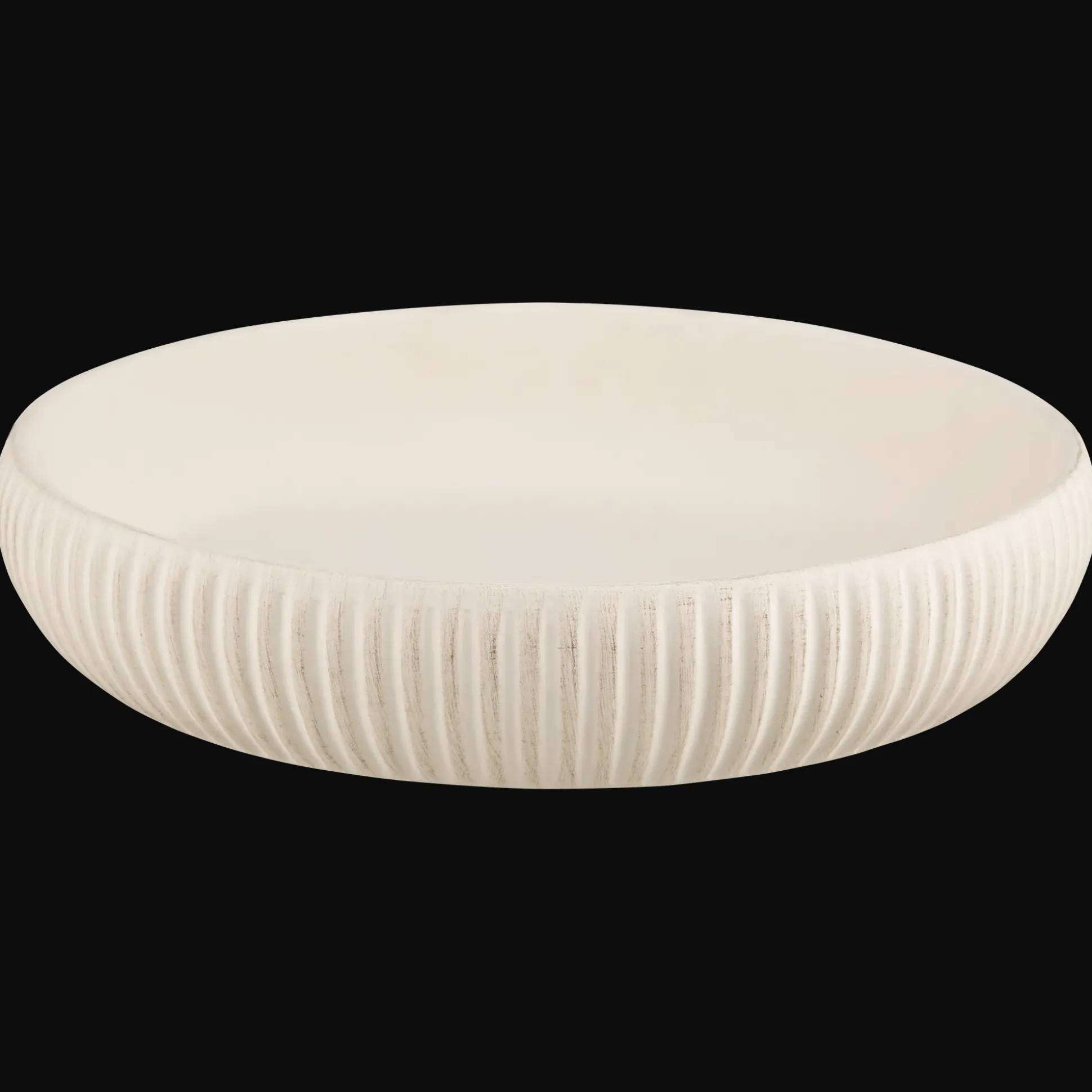 Ribbed Ceramic Bowl