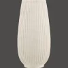 Ribbed Ceramic Table Vase