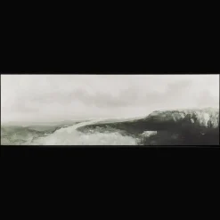 River Landscape Framed Art