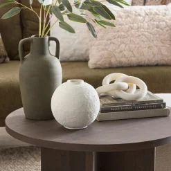 Round Ceramic Table Vase