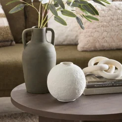 Round Ceramic Table Vase