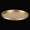 Round Gold Serving Tray