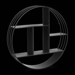 Round Metal Wall Shelf