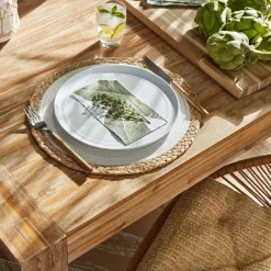 Round Straw Placemat