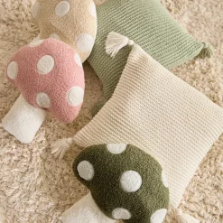 Sage Erna Decorative Pillow with Tassels