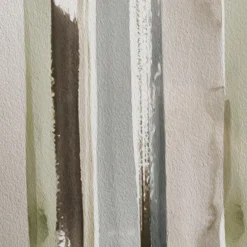 Sage Lines Framed Art