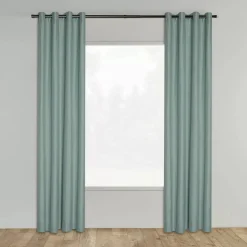 Seafoam Aqua Darja Blackout Curtain
