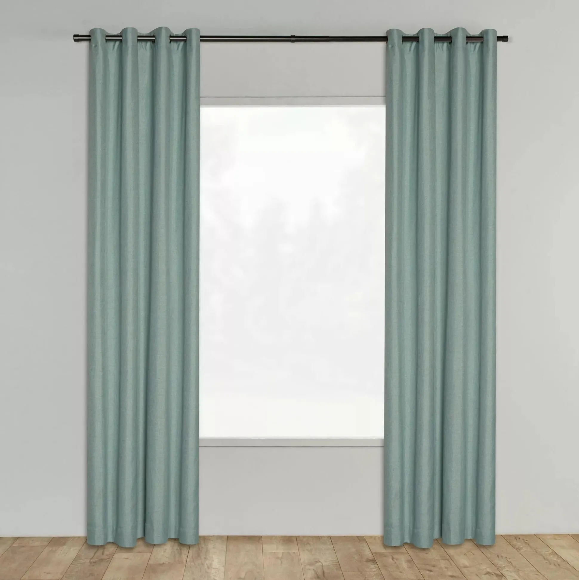 Seafoam Aqua Darja Blackout Curtain