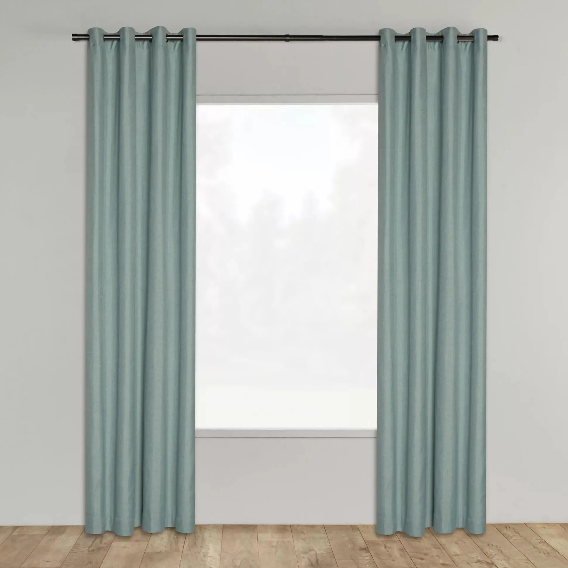 Seafoam Aqua Darja Blackout Curtain