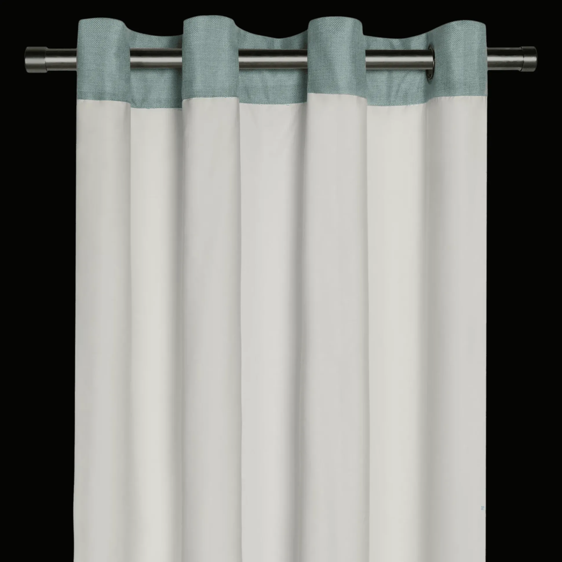 Seafoam Aqua Darja Blackout Curtain