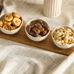 Set of 3 Bowls With Tray