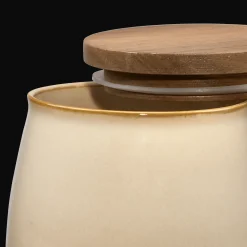 Set of 2 Ceramic Jar