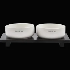 Set of 2 pet bowls