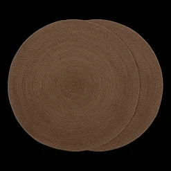 Set of 2 Round Placemats