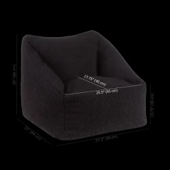 Sherpa Bean Bag Chair