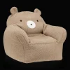 Sherpa Bear-Shaped Chair