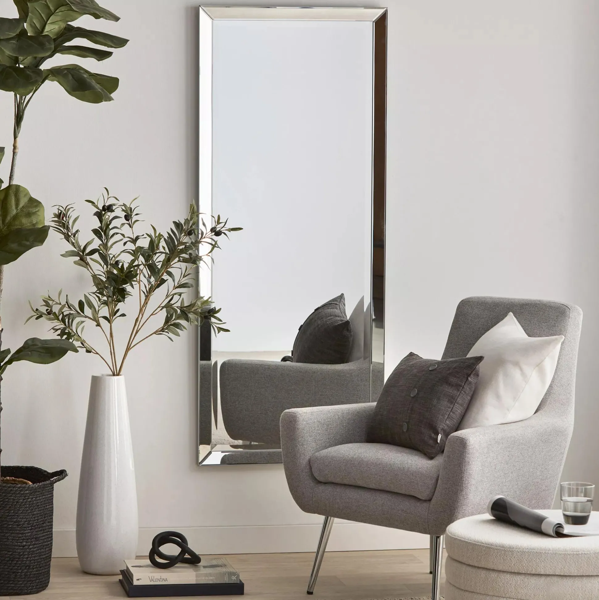 Speckled Ceramic Floor Vase