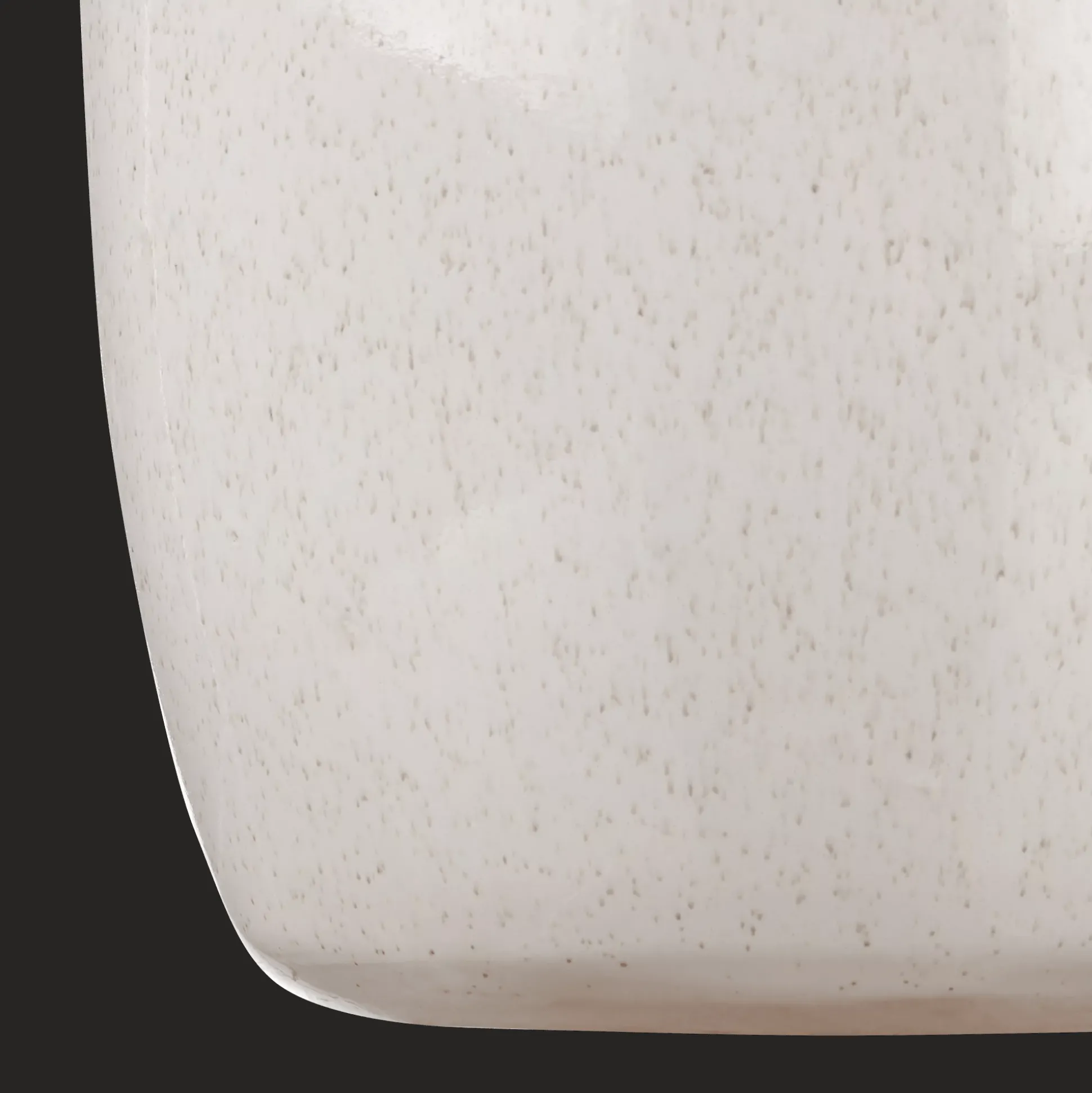 Speckled Ceramic Floor Vase