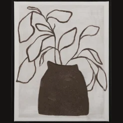 Stems in Pot Framed Art