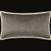 Taupe Beatrice Decorative Lumbar Pillow