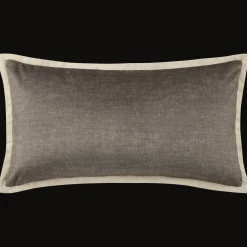 Taupe Beatrice Decorative Lumbar Pillow