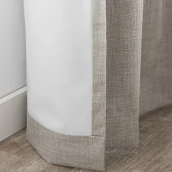 Taupe Chita Back Tab Blackout Curtain