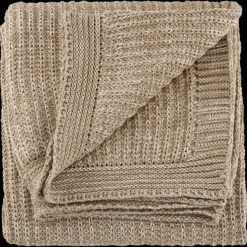 Taupe Ribba Throw
