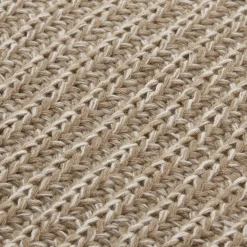 Taupe Ribba Throw