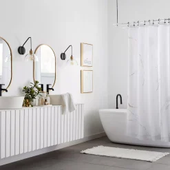 Textured Boho Bath Mat