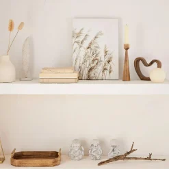 Three Wise Buddha Cement Statuettes