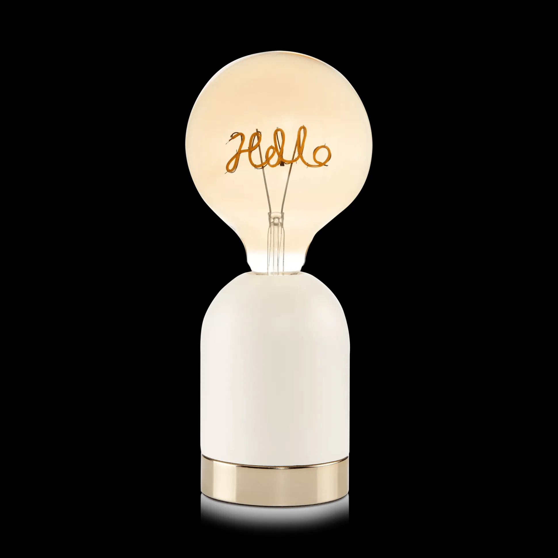 2-Tone Bubble Table Lamp