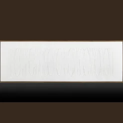 Tone on Tone Embossed Abstract Oil Painting