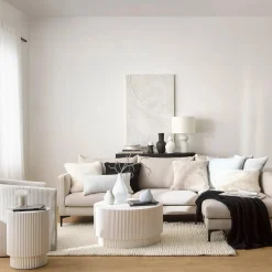 Tone on Tone Embossed Abstract Oil Painting