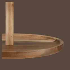 Two Tier Wood Serving Tray